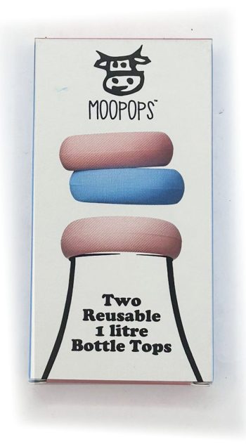 Moopops Reusable Silicone Bottle Tops for 1L and 500ml Bottles